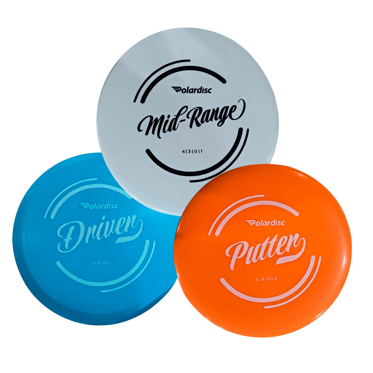 
              Polardisc Disc Golf Set - 3 Discs