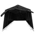 Fornorth Carpa garaje 3,4x7m, negro