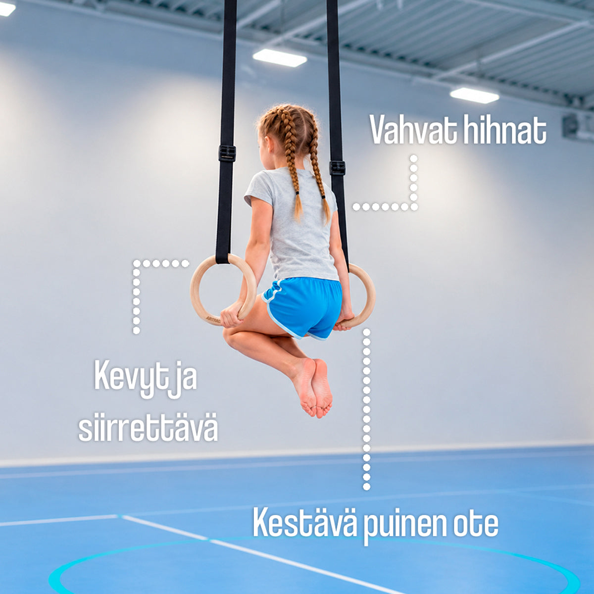 
              Airtrack Nordic Voimistelurenkaat Pro