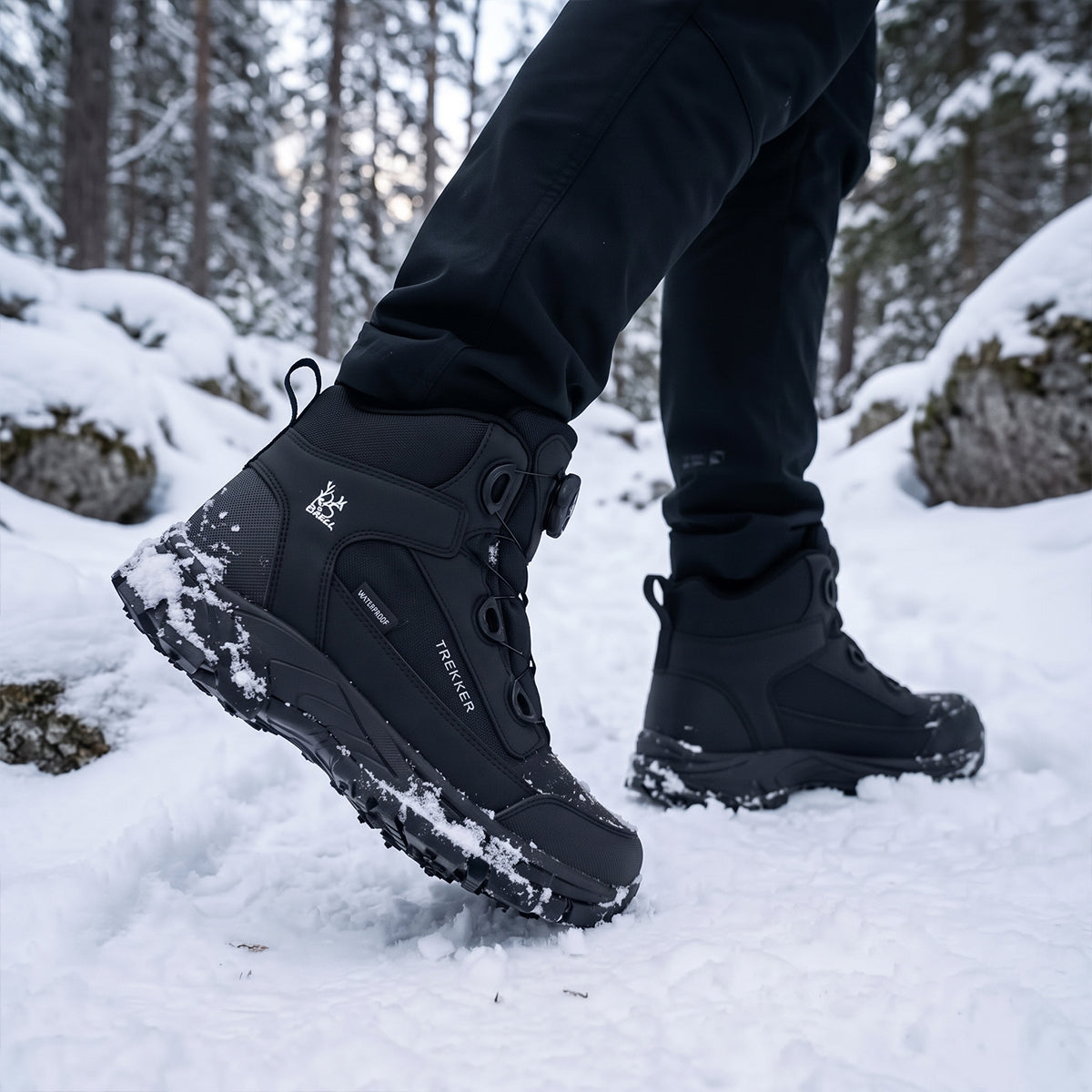 
              Trekker Winterschuhe mit Spikes Havu Fast-Lock