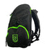 Viking Discs Rucksack Pro, Discgolf rucksack, Schwarz/Limette