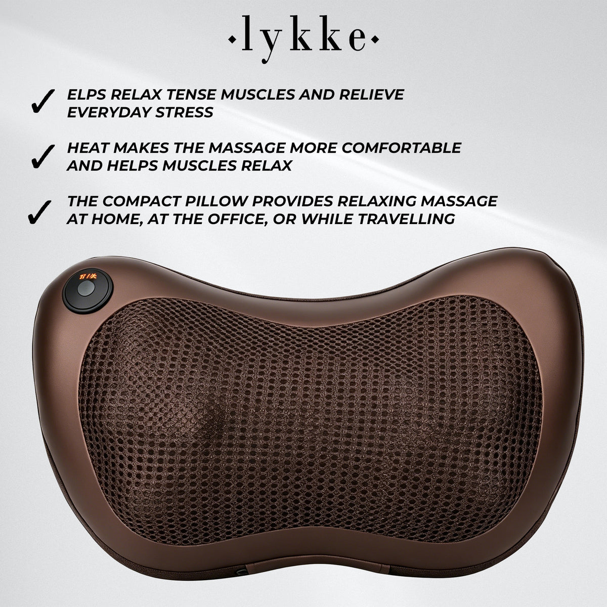 
              Lykke Massagekissen
