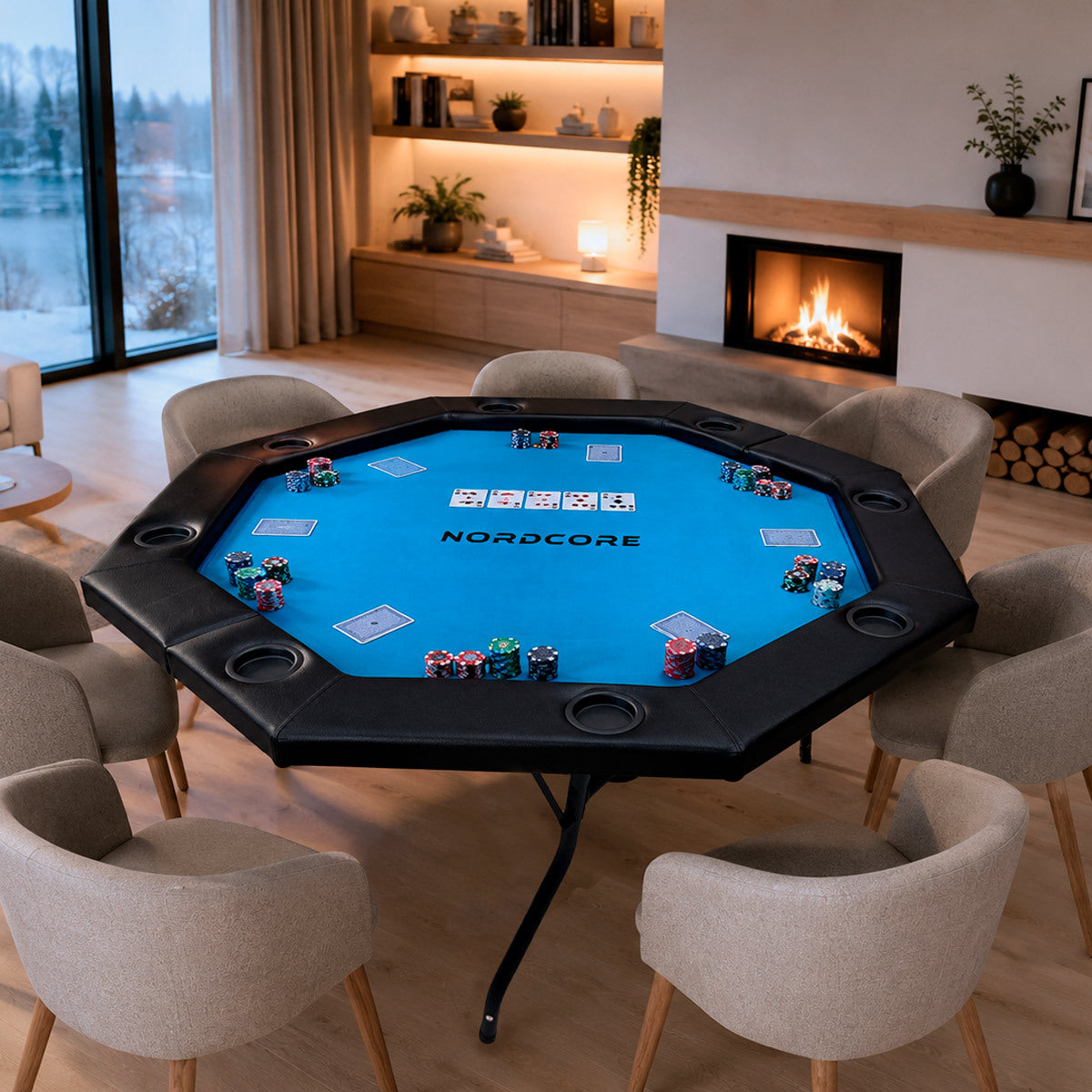 
              Nordcore Poker Table Pro Tour 8