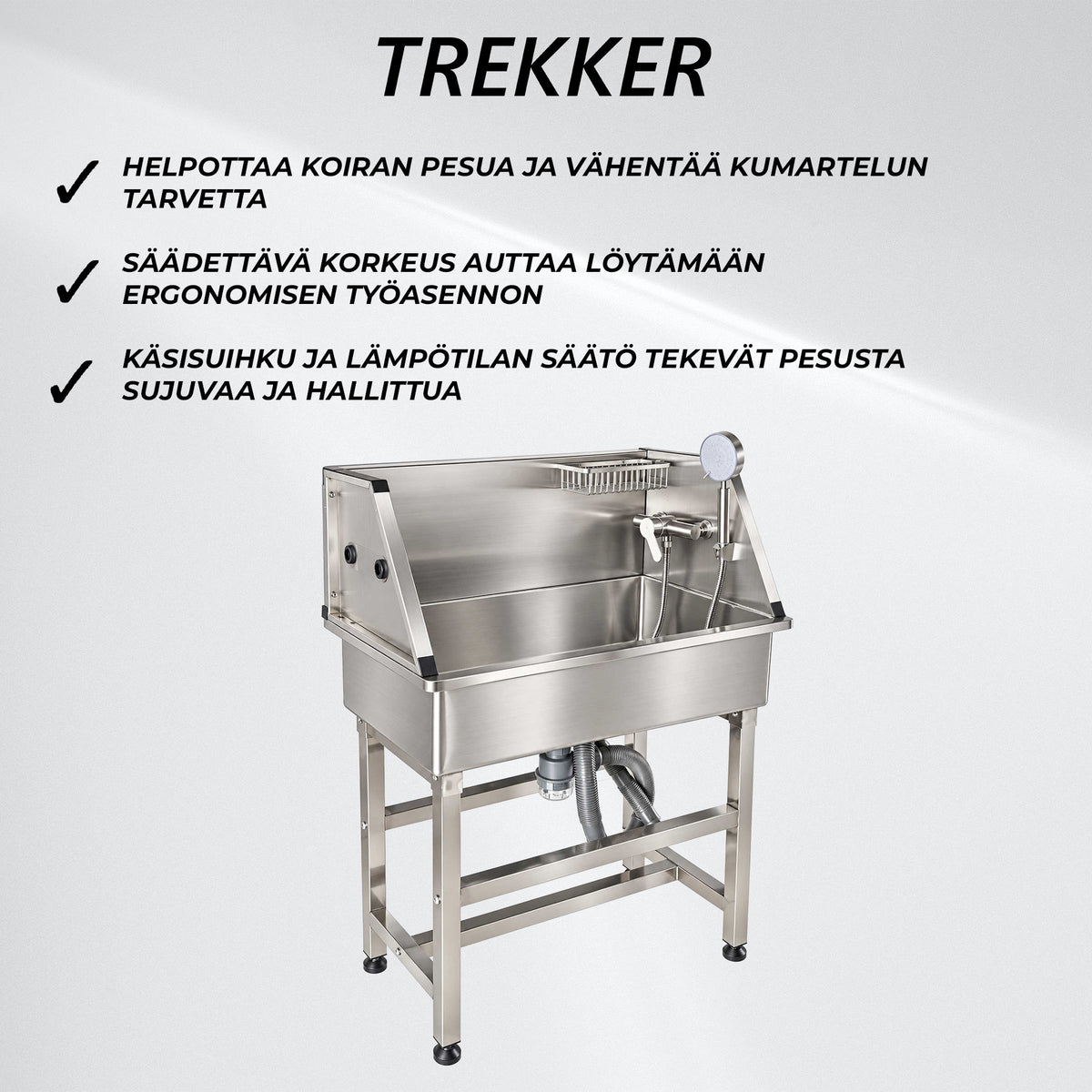 
              Trekker Koiranpesuallas Comfort