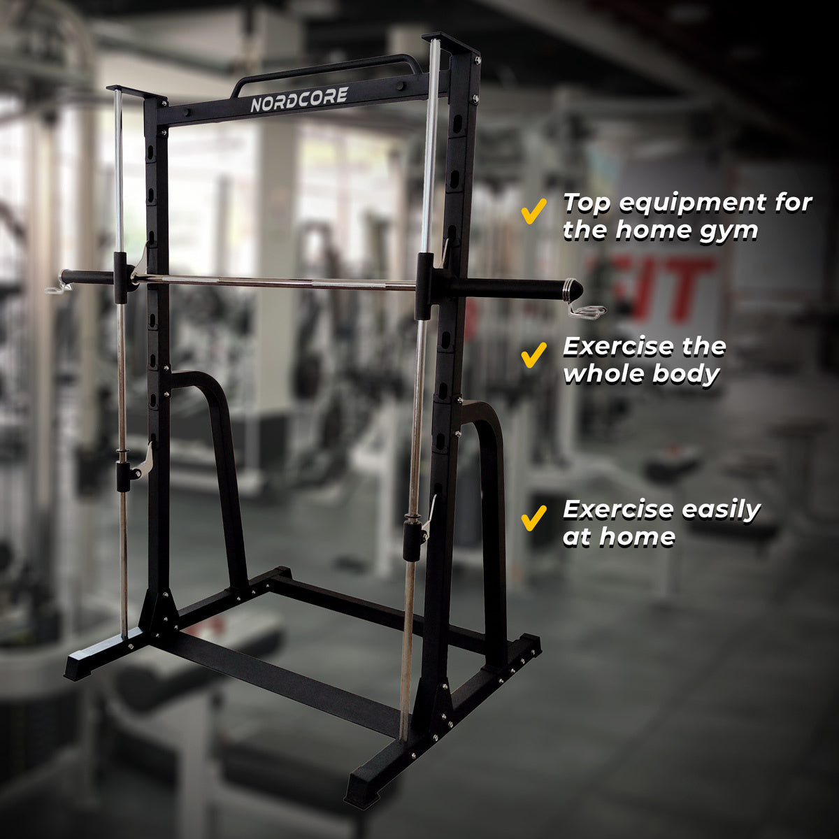 Core Smith Machine Half Rack Squat rack