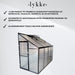 Lykke Minikasvihuone Sundsvall 241x122x195cm