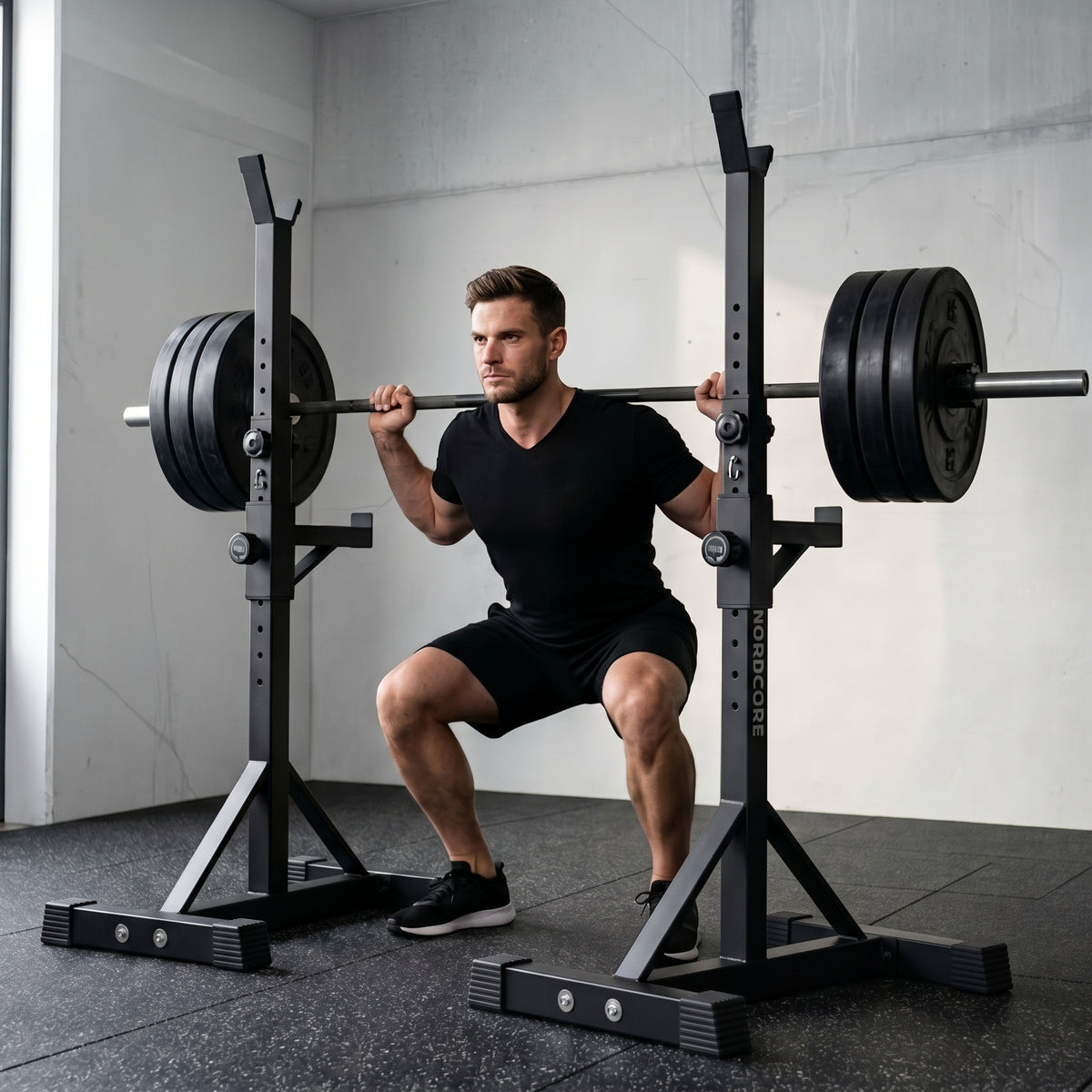 
              Nordcore Squat Rack 54x40x169cm