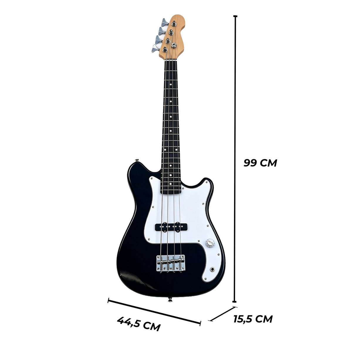 
              Lykke Electric Bass Guitar Set Harmony, size 3/4, 36", 5 W amplifier