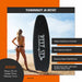 Deep Sea SUP-lautasetti Standard, musta