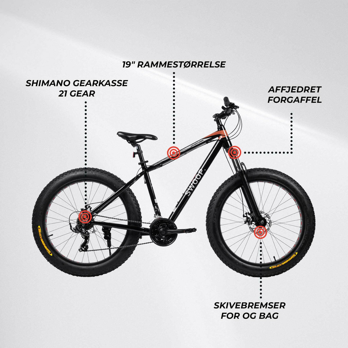 
              Swoop Fatbike 26&quot; Adventurer