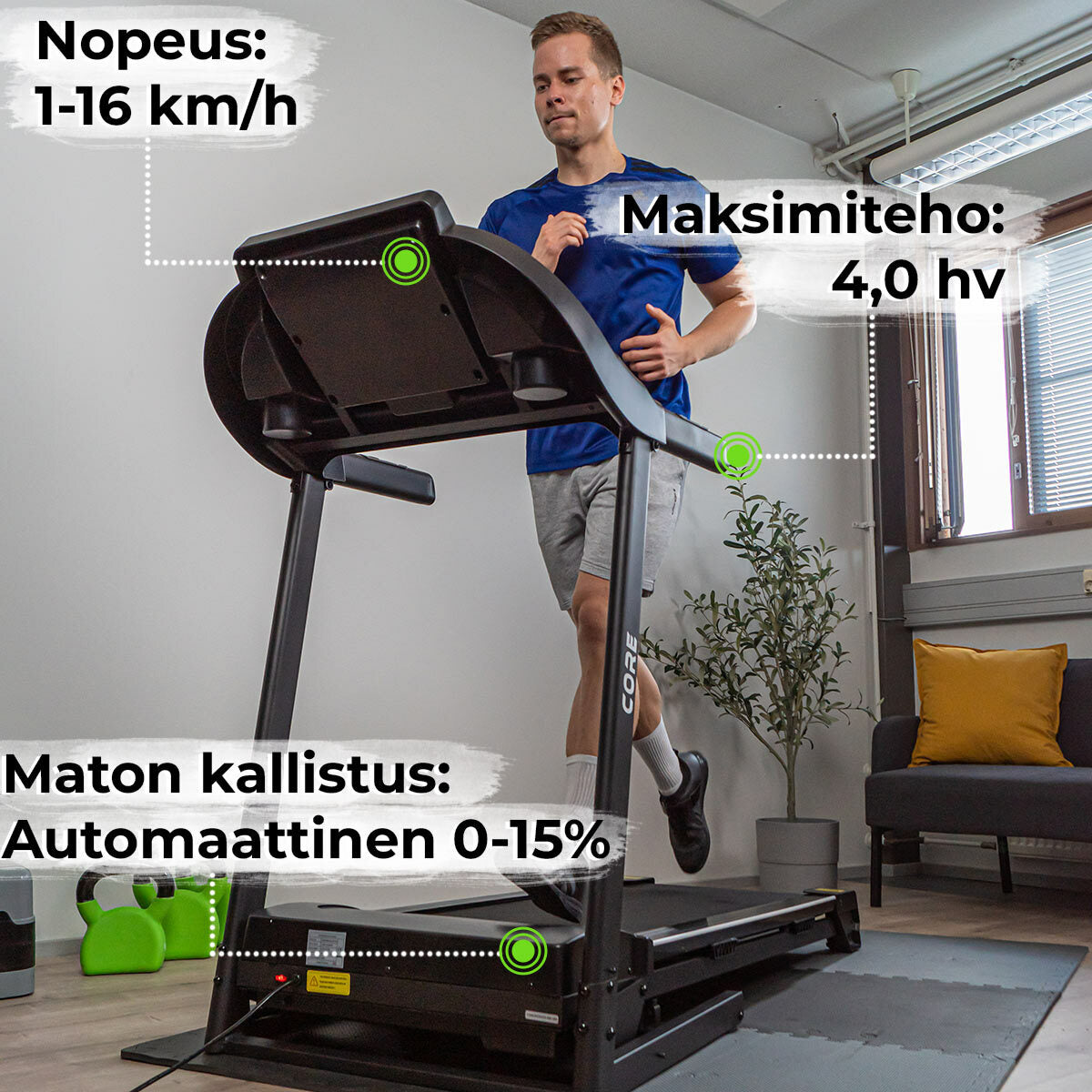 
              Core Juoksumatto 4000