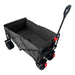 Fornorth Carrello da Giardino 115x61x105cm 100kg, nero