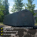 Fornorth Tenda Garage 3,2x6m, Grigio chiaro