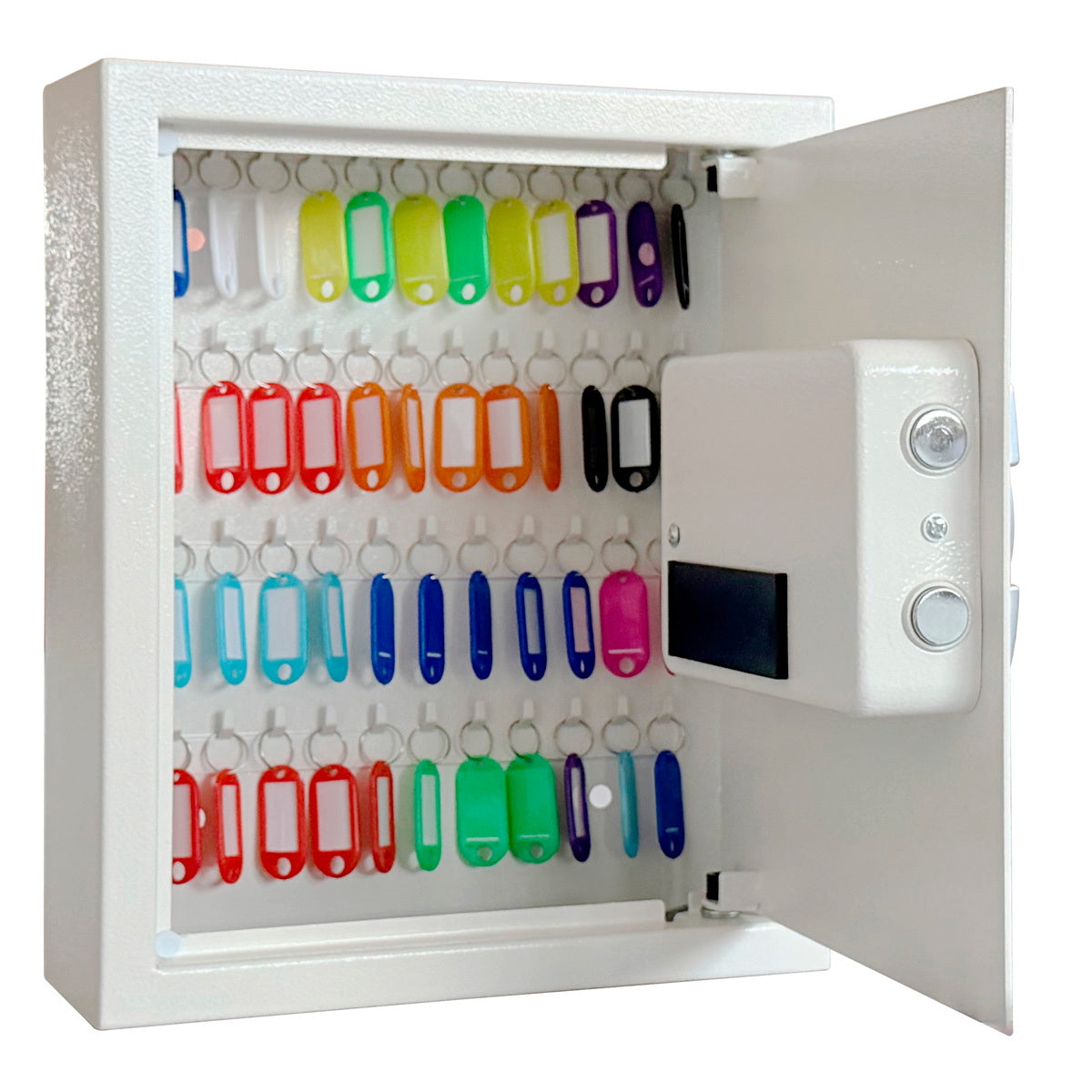 
              Trekker Combination Lock Box 50, white, digital lock