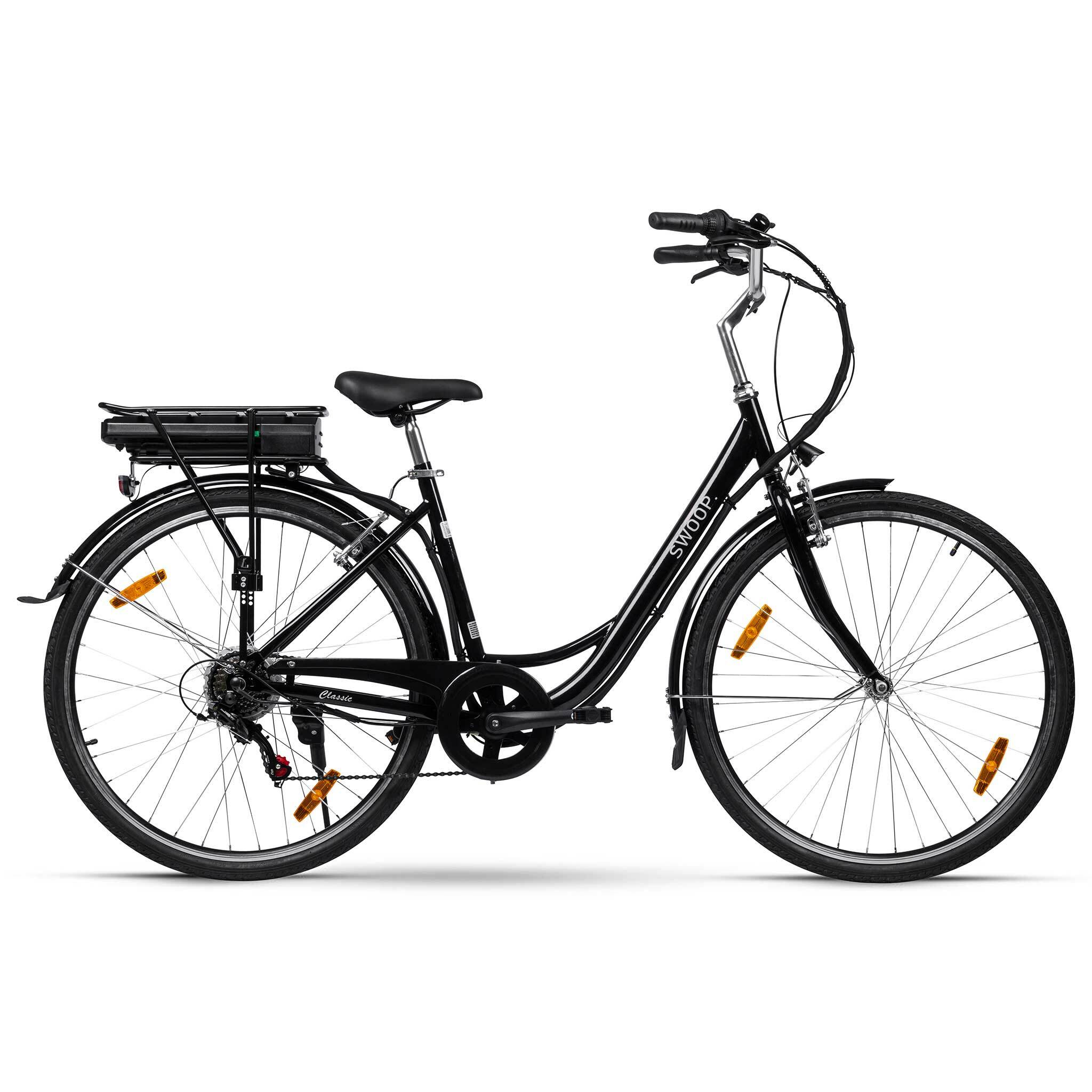 e bike schnäppchen damen Swoop E-Bike Classic, Damen 28" Schwarz