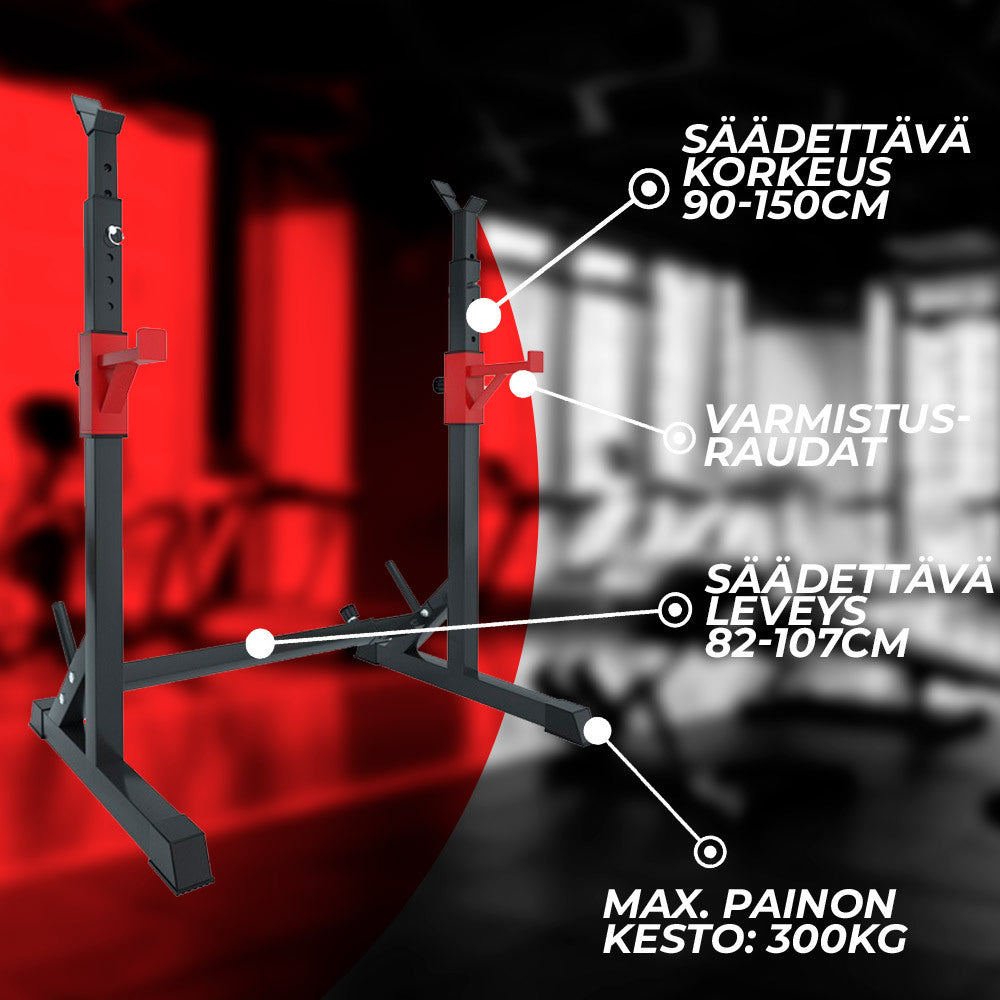 
              Core Half Rack kyykkyteline 107X60X150 cm