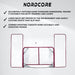 Nordcore IJshockey Goal met Achternet 183x122x75 cm