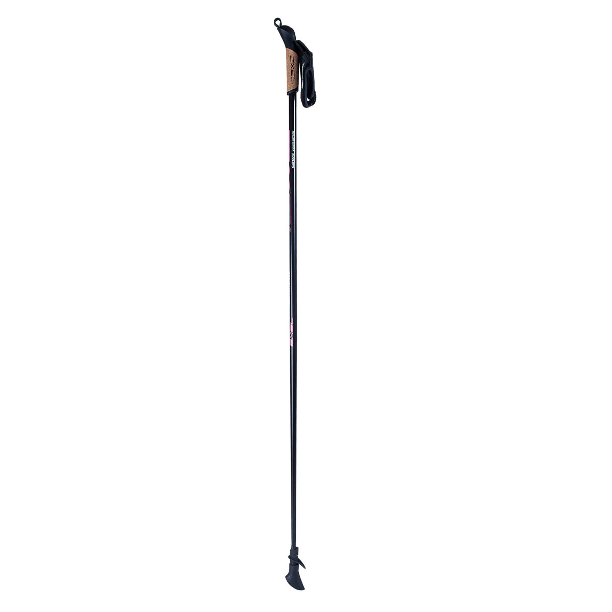 
              Exel Nordic Walker Nordic Walking-stok, Zwart/Roze