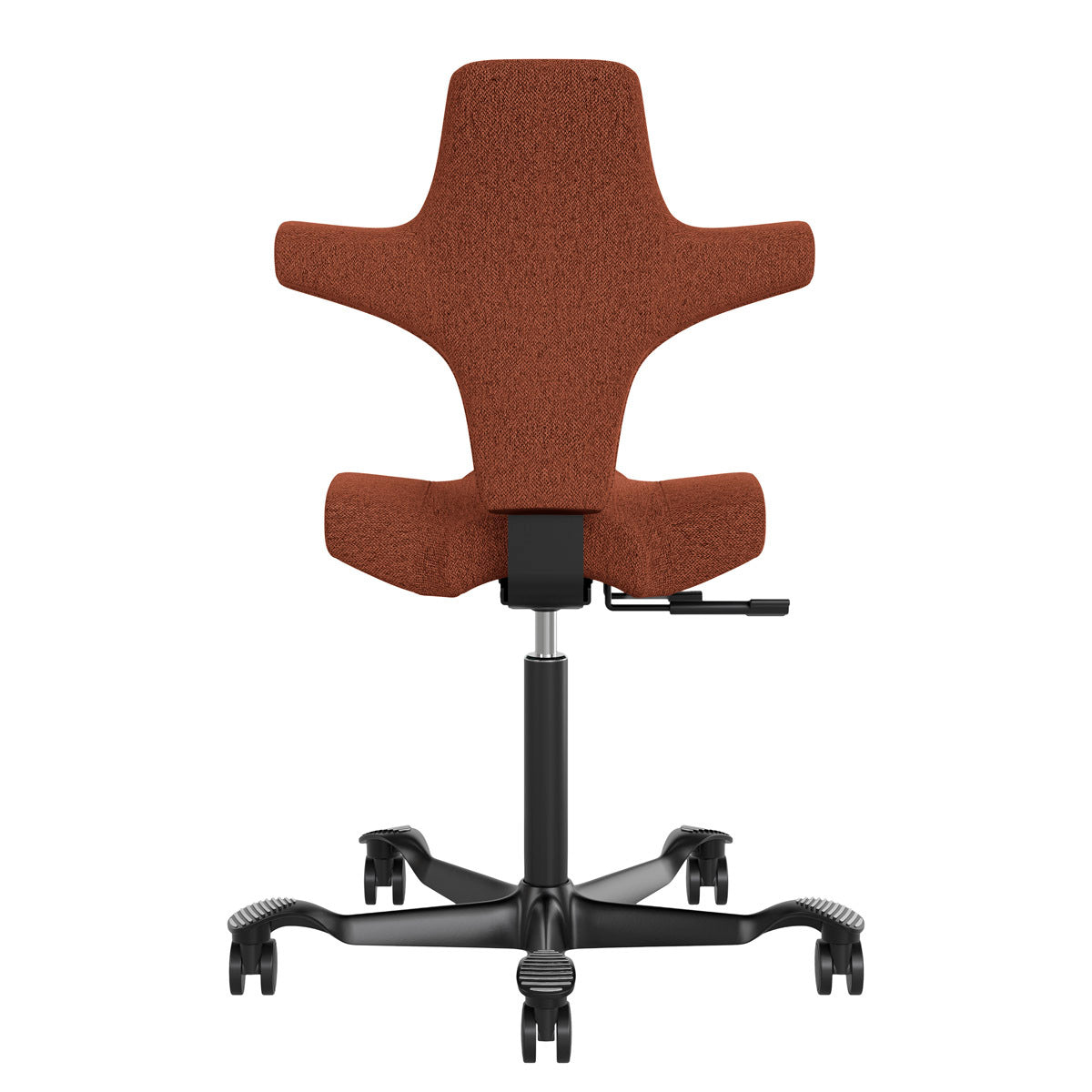 
              Chaise de bureau ergonomique Lykke Comfort, Orange