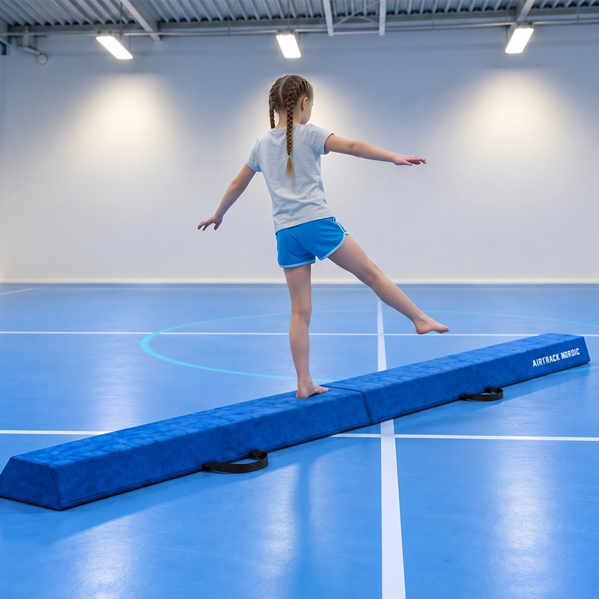 
              AirTrack Nordic Poutre de Gymnastique 240X8X15CM