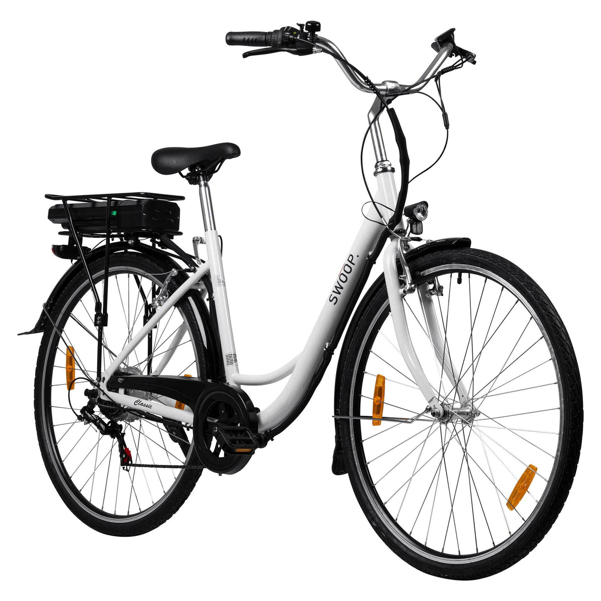 
              Swoop E-Bike Classic, Damen 28&quot; Weiß