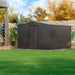 Fornorth Garden Shed 9m2, black