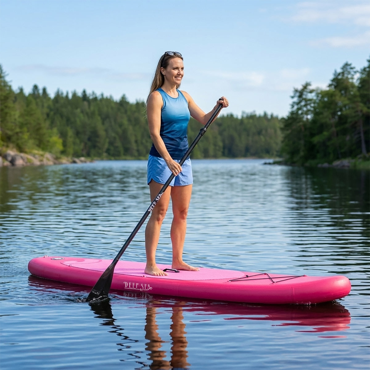 
              Deep Sea Tabla SUP Set Standard (275cm), rosa