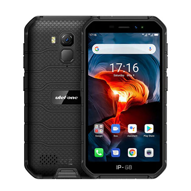 Ulefone Armor X7 Pro Håndværker mobil, sort