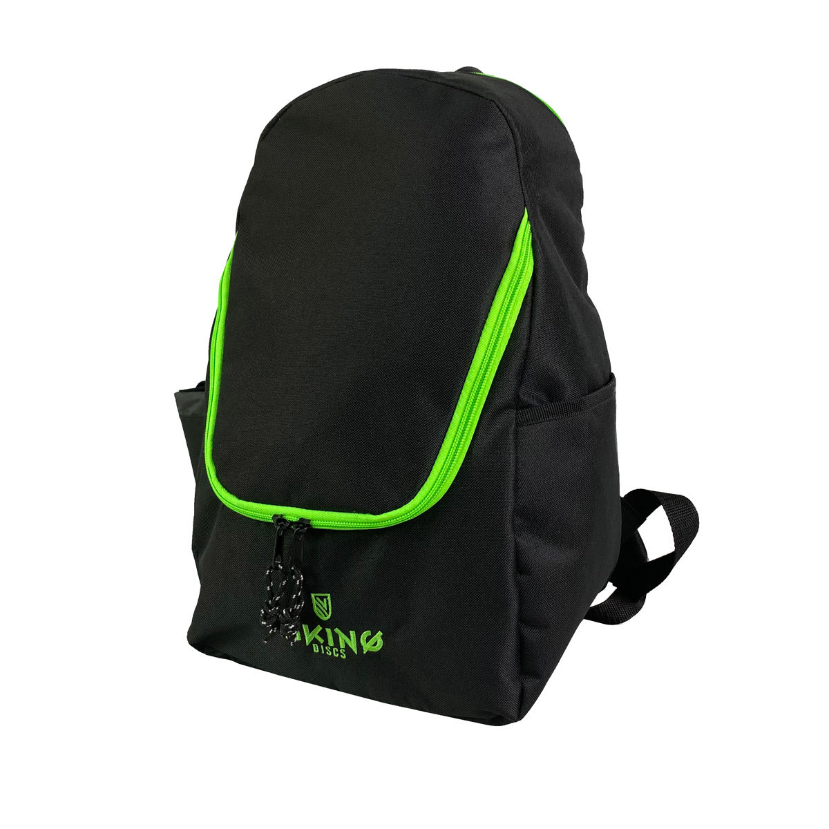 Viking Discs Rucksack Light Zaino da disc golf, Nero/Lime