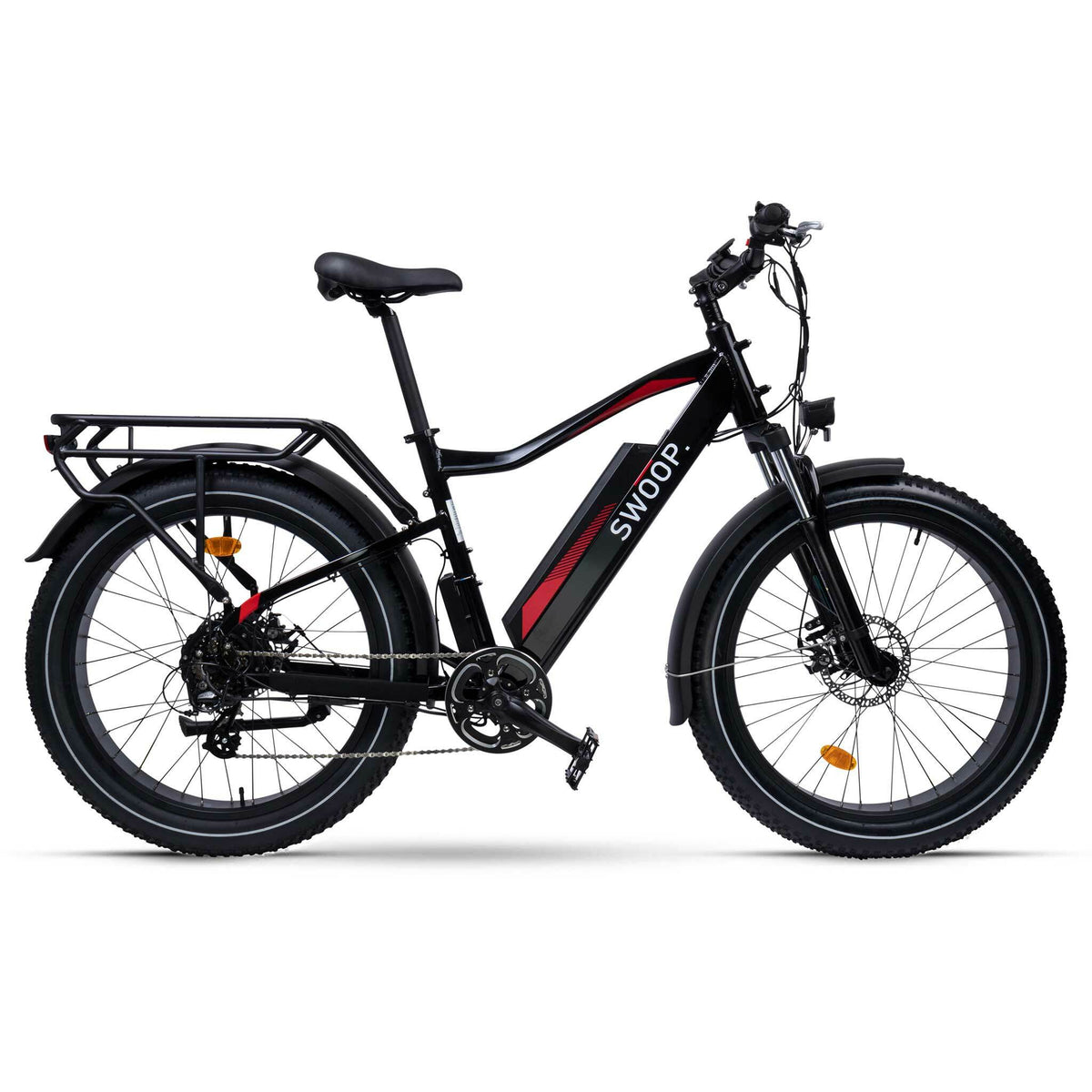 Swoop Fatbike Elcykel, 26&quot;