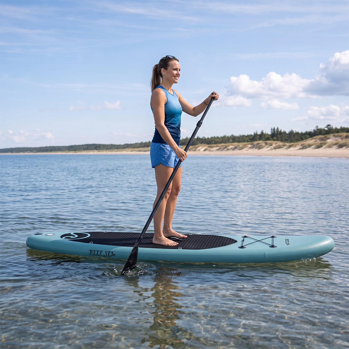 
              Deep Sea SUP Board sæt Pro 300cm, Blå
