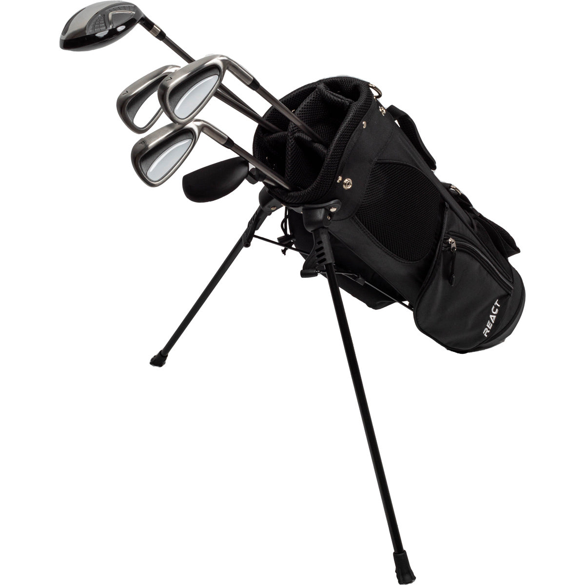 React 5 Golfkøller (Venstre) + Golfbag Jr