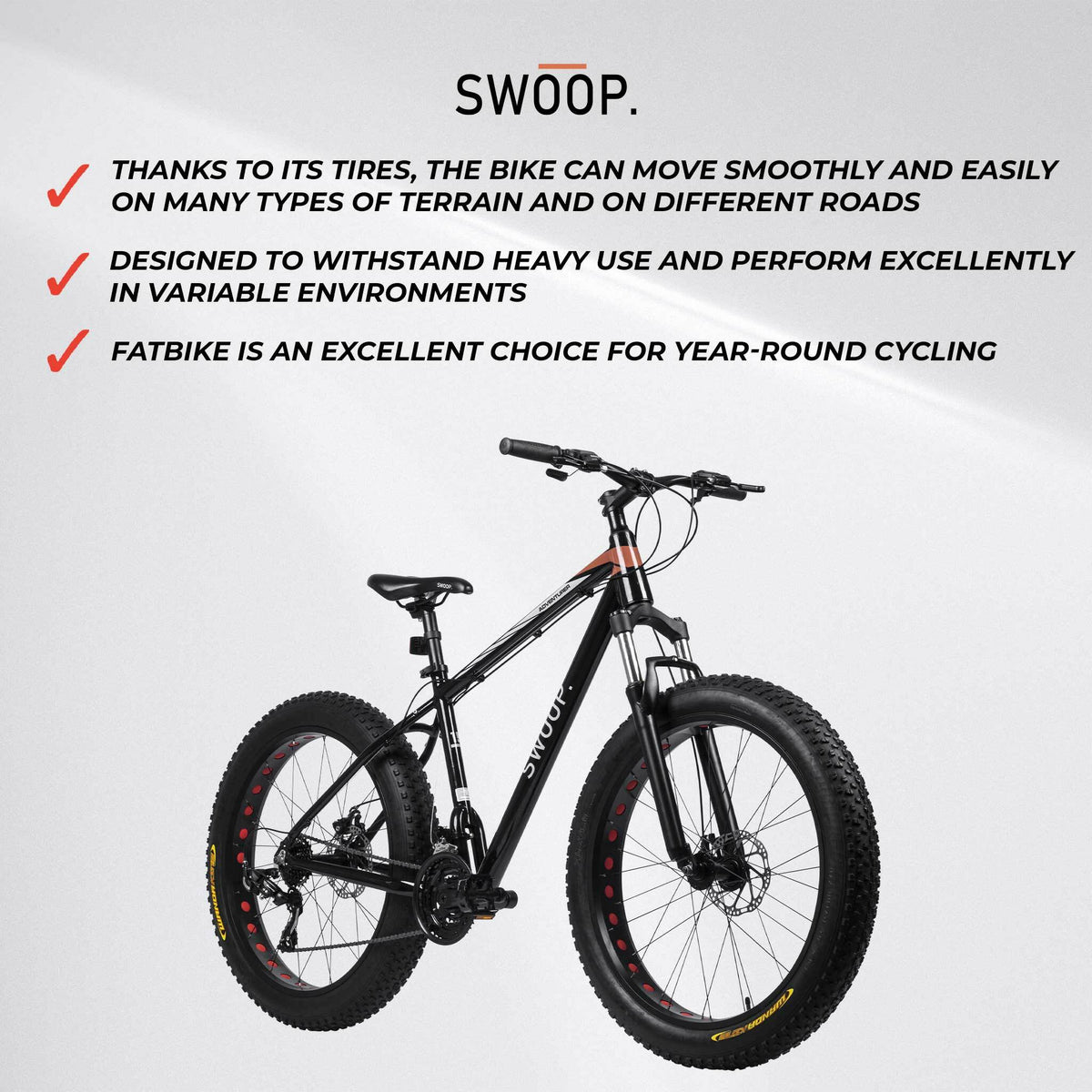 
              Swoop Fatbike 26&quot; Adventurer
