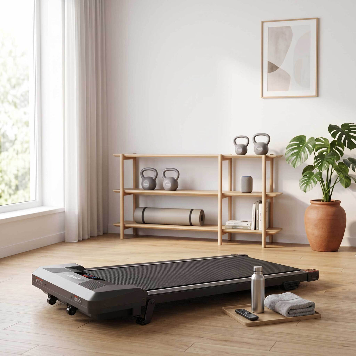 
              React Tapis de marche sous bureau 700 avec fonction de vibration