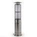 Fornorth Patio Heater Round Tube 11kW gas powered, stainless Steel