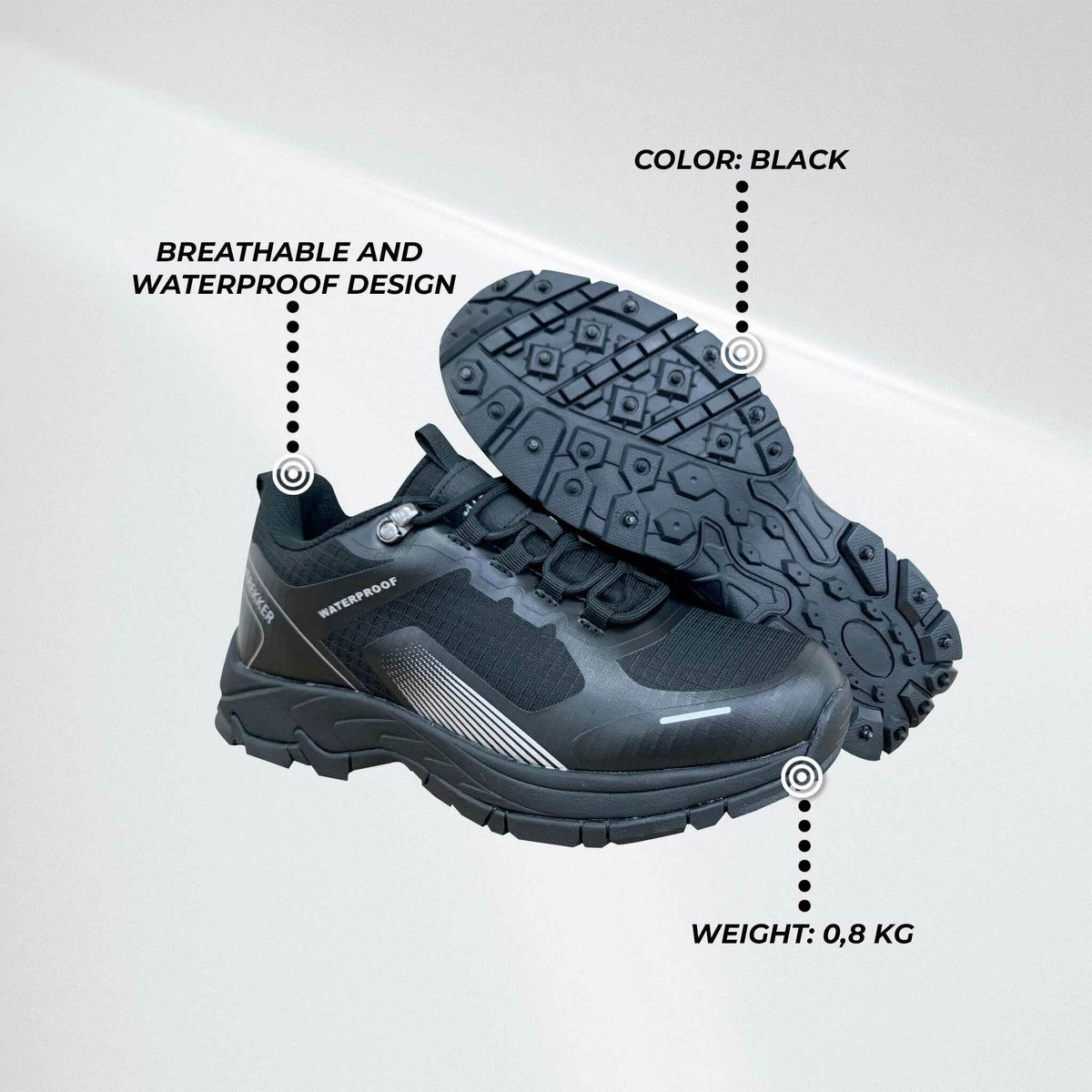 
              Trekker Scarpe da Corsa Invernali ONE