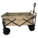 Fornorth Carrello da Giardino 115x61x105cm 100kg, beige