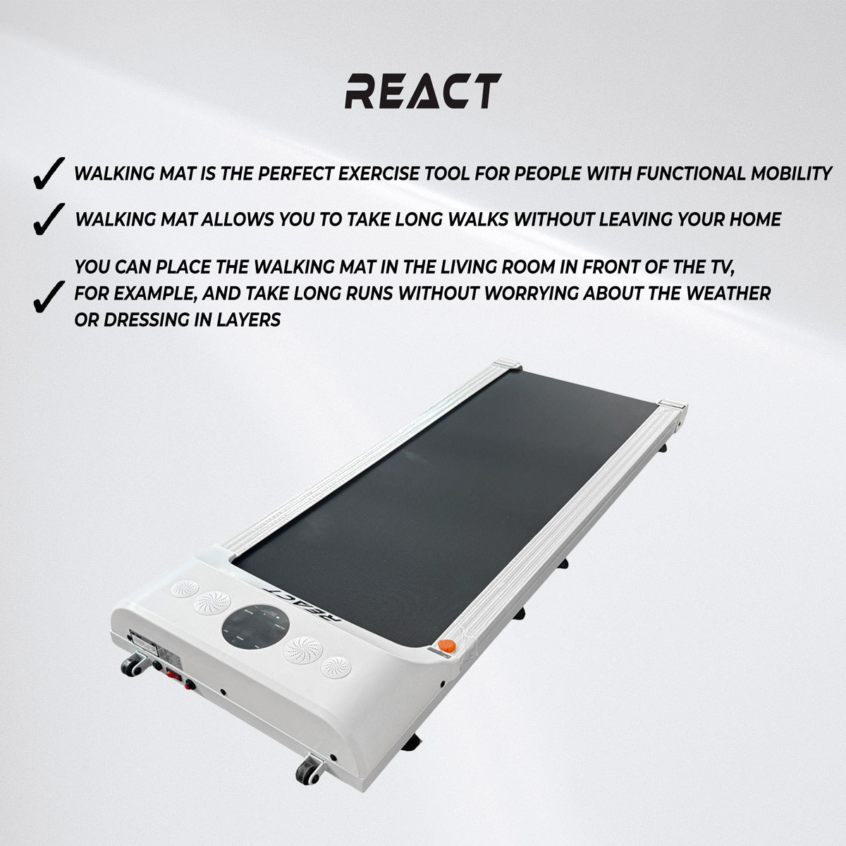 React Walking Pad 1500 Bianco