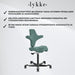 Lykke Ergonominen Työtuoli Comfort, Vihreä