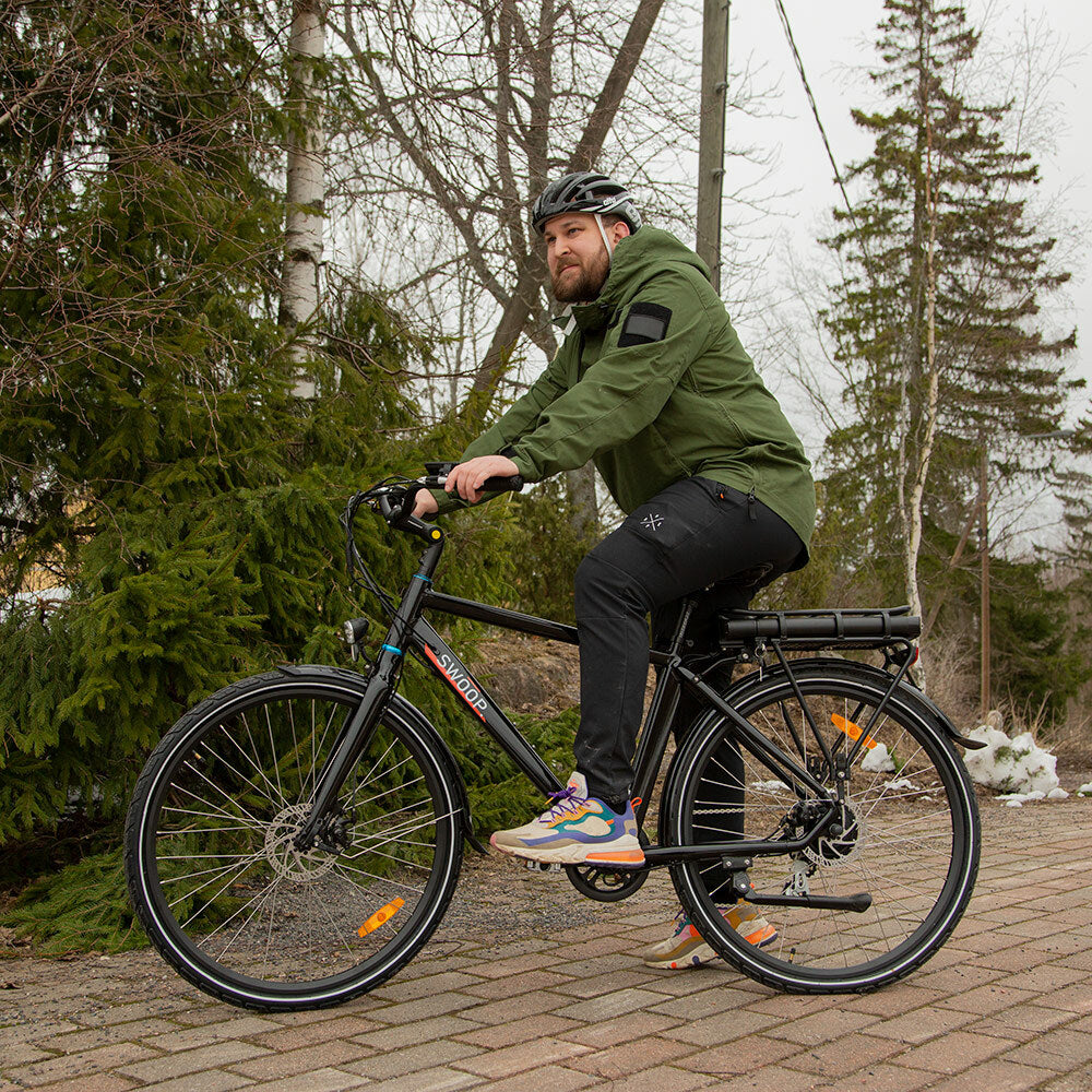 urban lifestyle e bike Swoop Electric Bike City, mens 28"