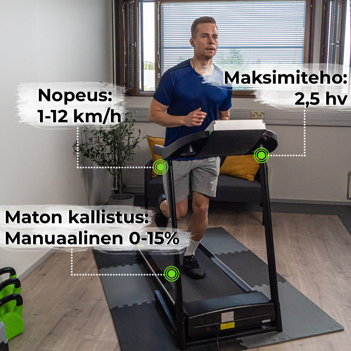 
              Core Juoksumatto 2500