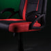 Kuura Gaming Gaming Chair Gamer, black-red