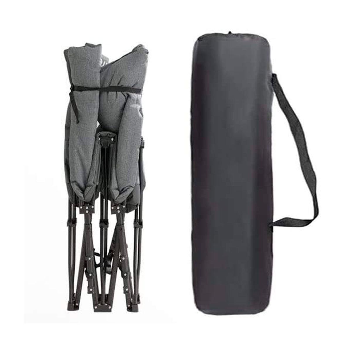 
              Nordcore Brandina da Campeggio Premium, Grigio-210x80x40cm - max 280kg