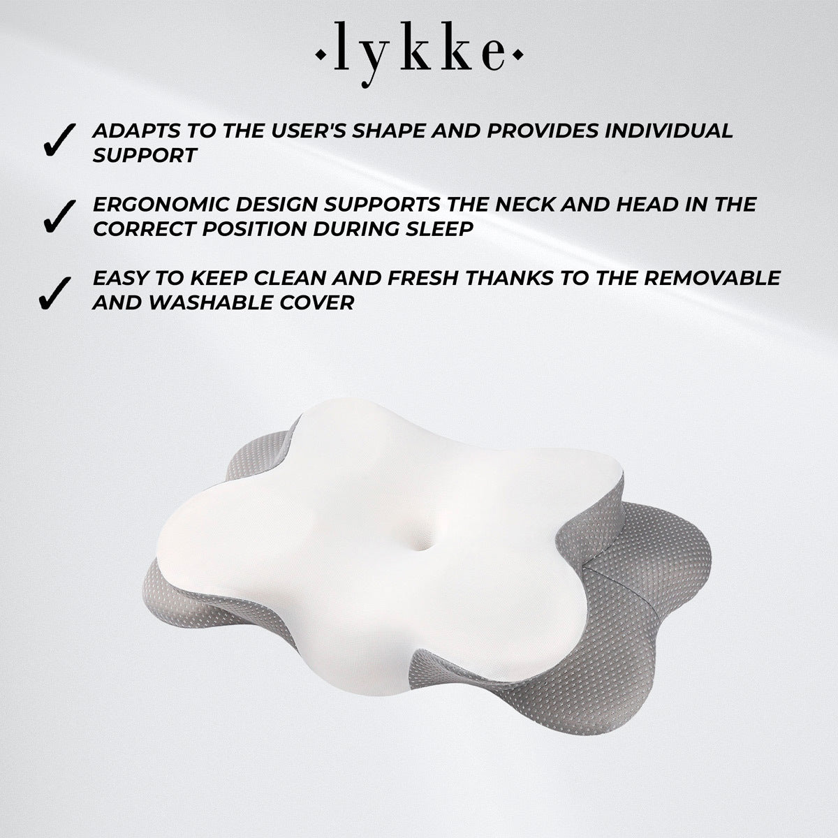 
              Lykke Oreiller Ergonomique Polar