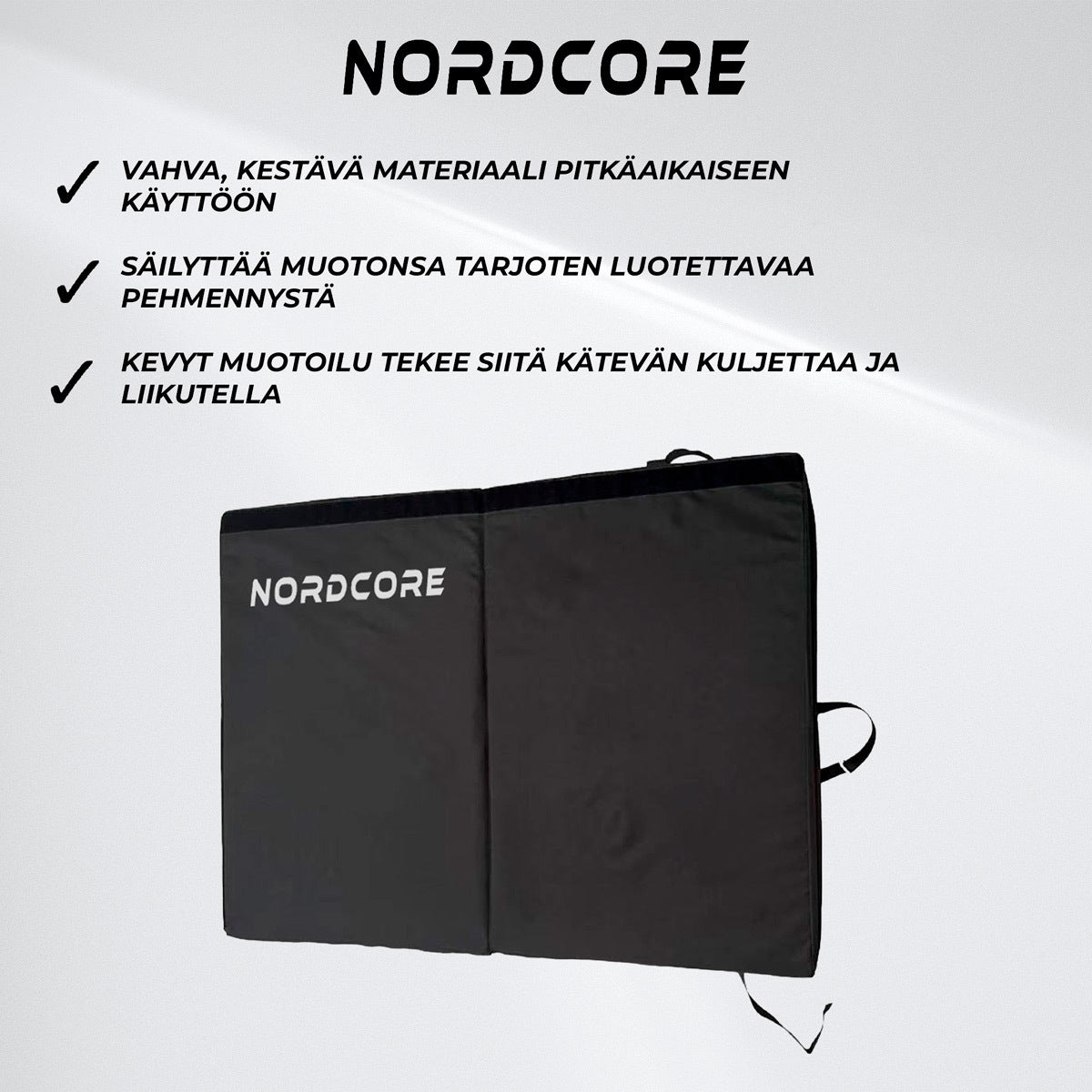 
              Nordcore crash pad 90x60x20cm