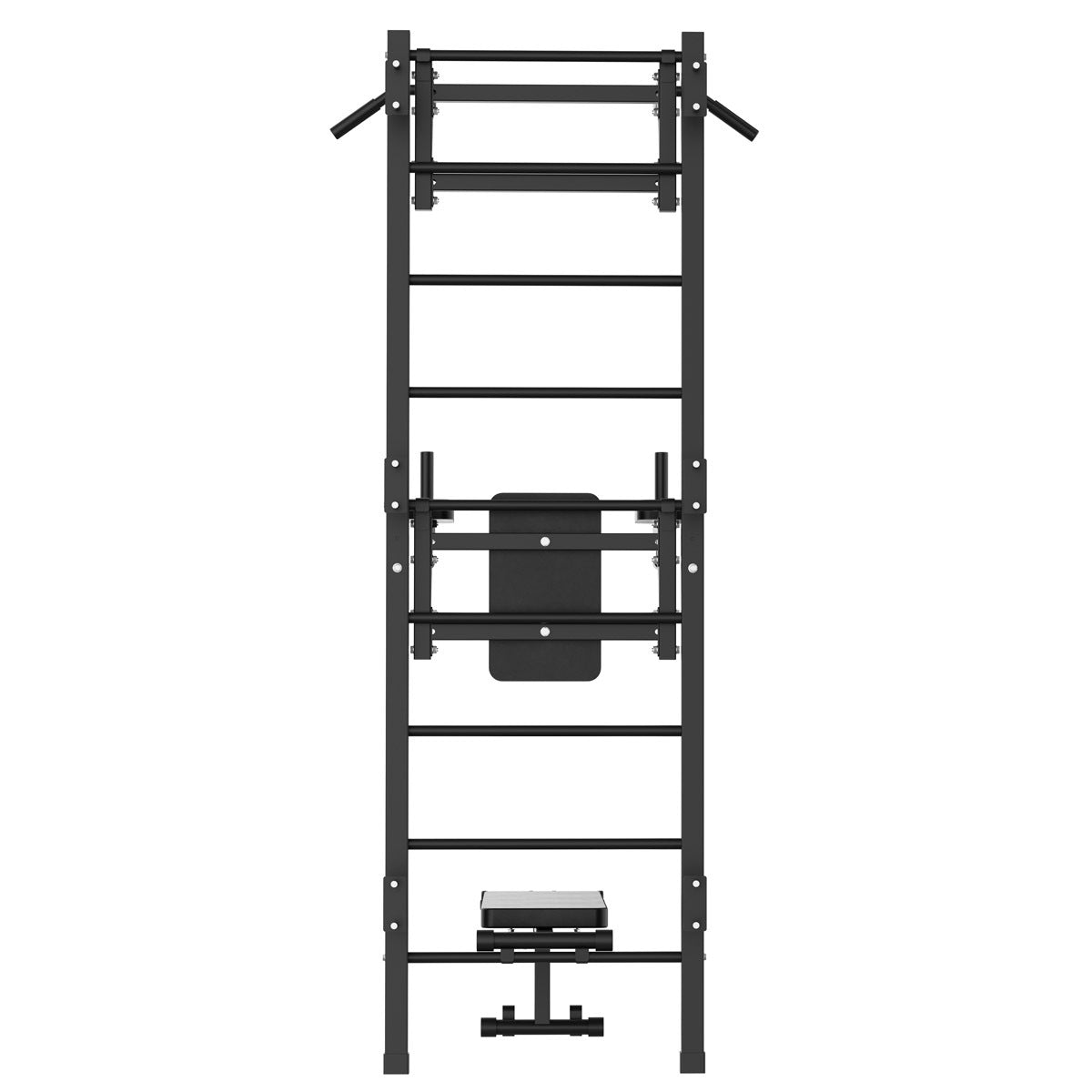 
              React Sprossenwand/Fitness Tower Metallic Black