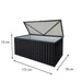 Fornorth Outdoor Storage Box 172x78x73cm 814L, Black