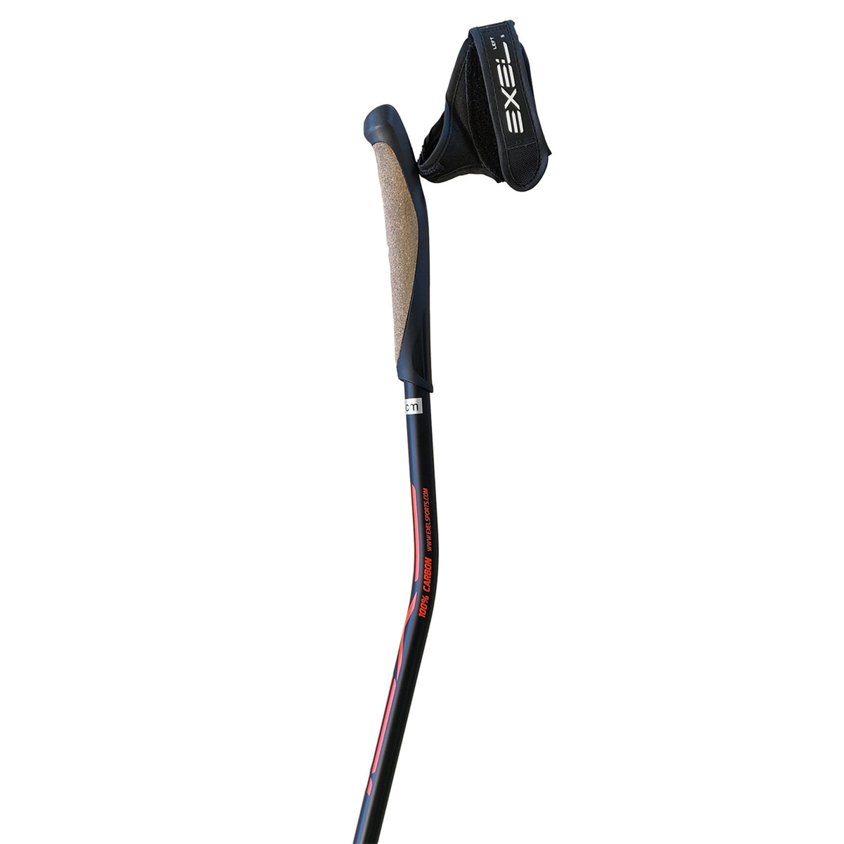 
              Exel Nordic Pro Curve Oeb Qr Nordic Walking-stok, Zwart/Rood