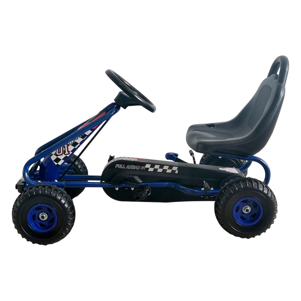 vidaXL Skelter met pedalen blauw - Kids Speelgoed vidaXL Skelter met pedalen blauw - Kids Speelgoed