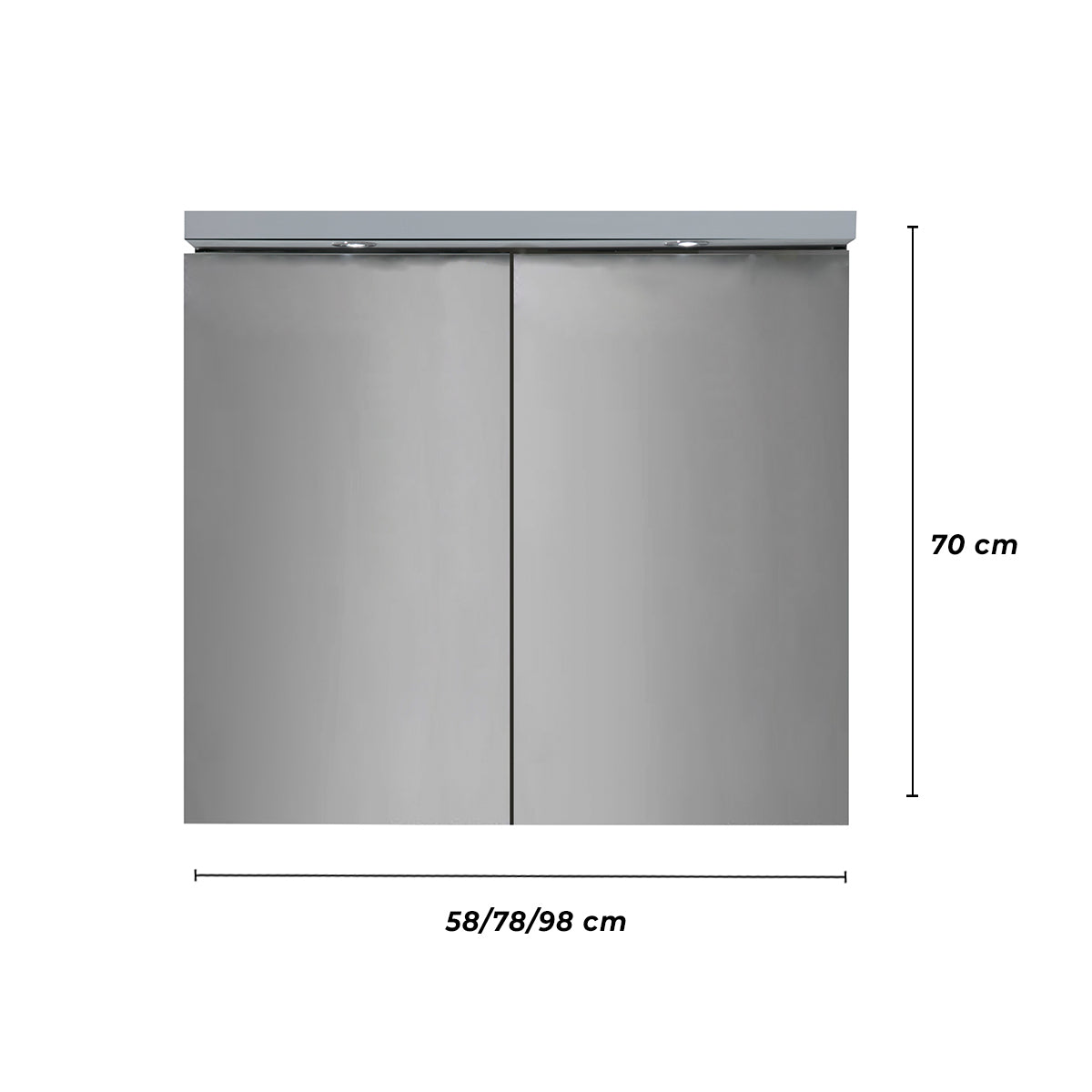 
              Vasta Armadietto Bagno Specchio Virello, bianco, varie dimensioni